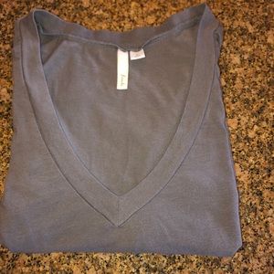 Olive green long tee